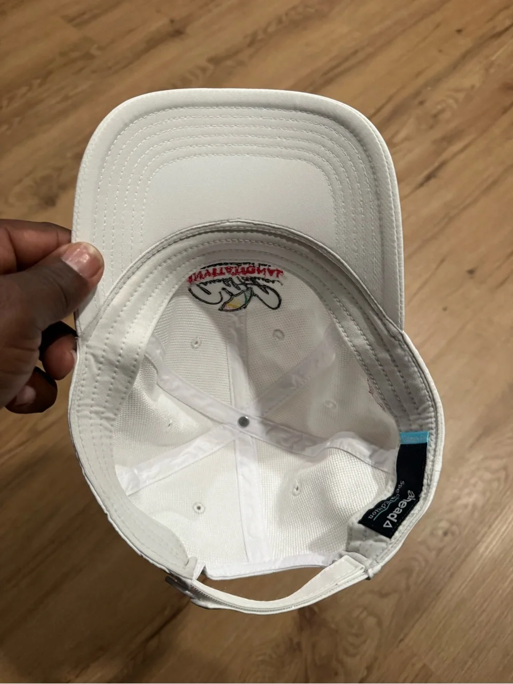 Men's Ahead White Arnold Palmer InvitationalBay Hill  Adjustable Hat